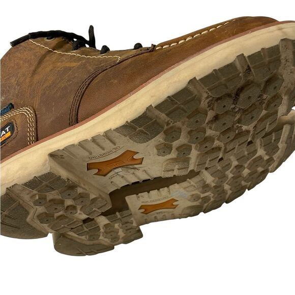 Ariat Rustic Brown Leather Boots - Picture 8 of 9